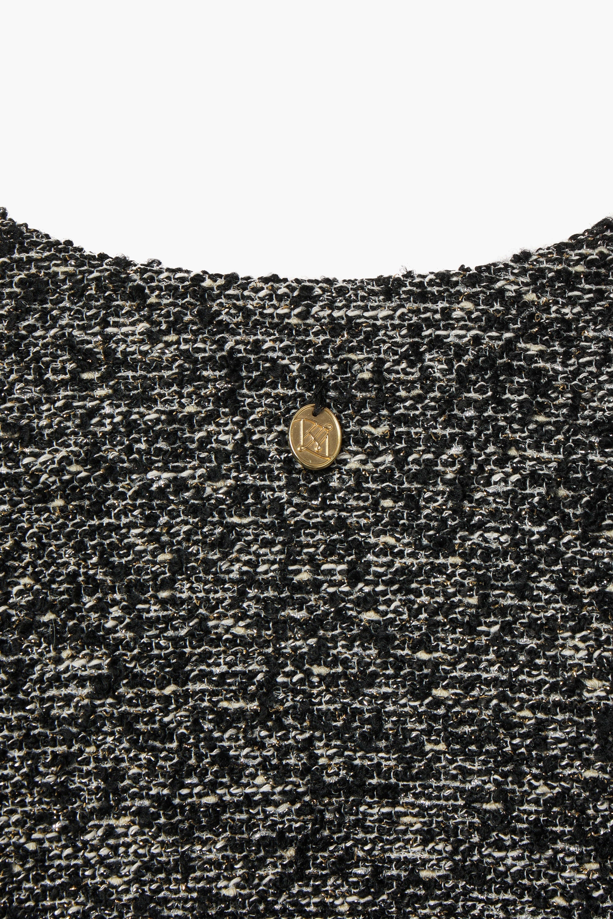 Three Button Tweed Jacket