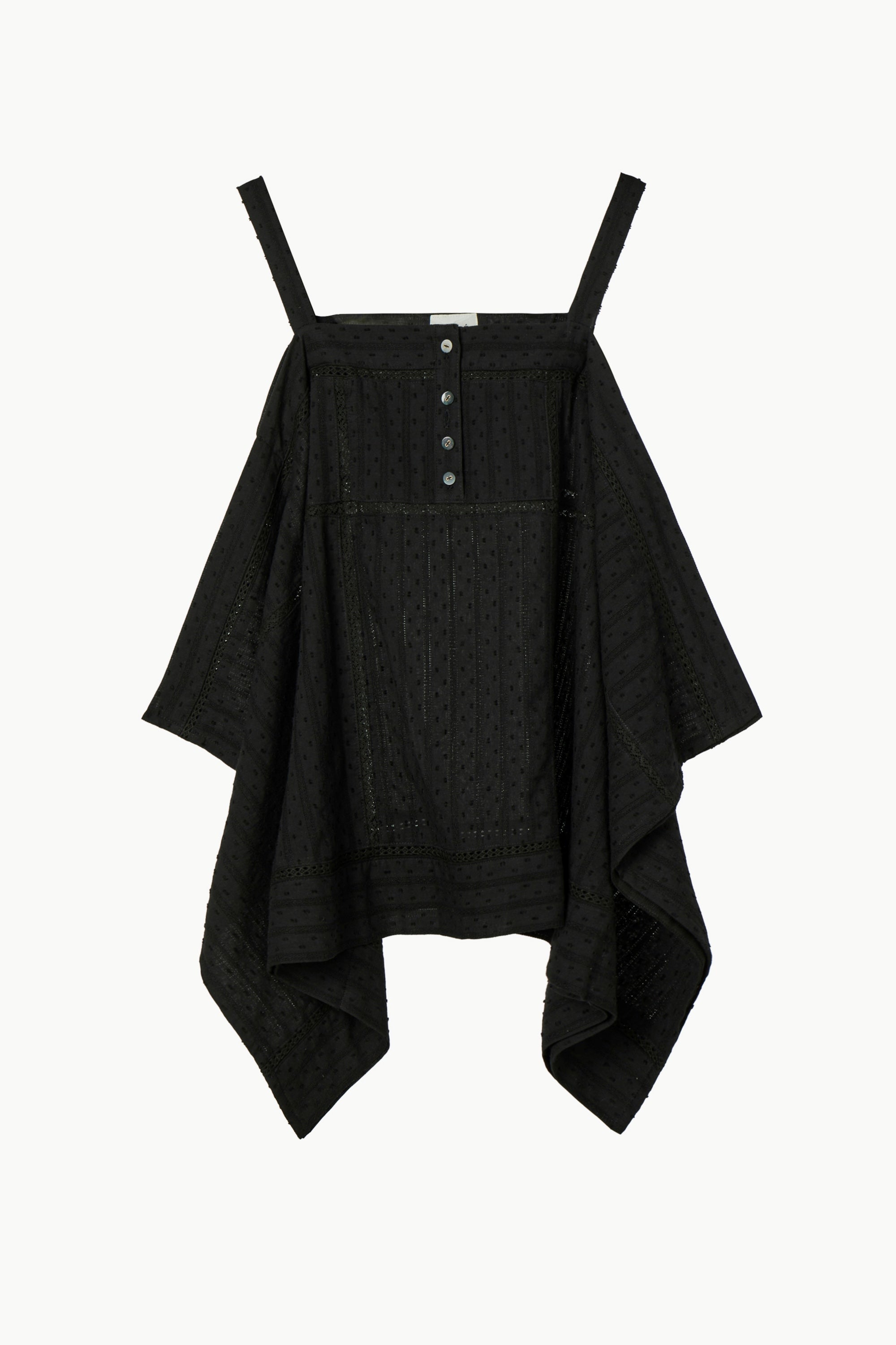 Eyelet Embroidered Cotton Top