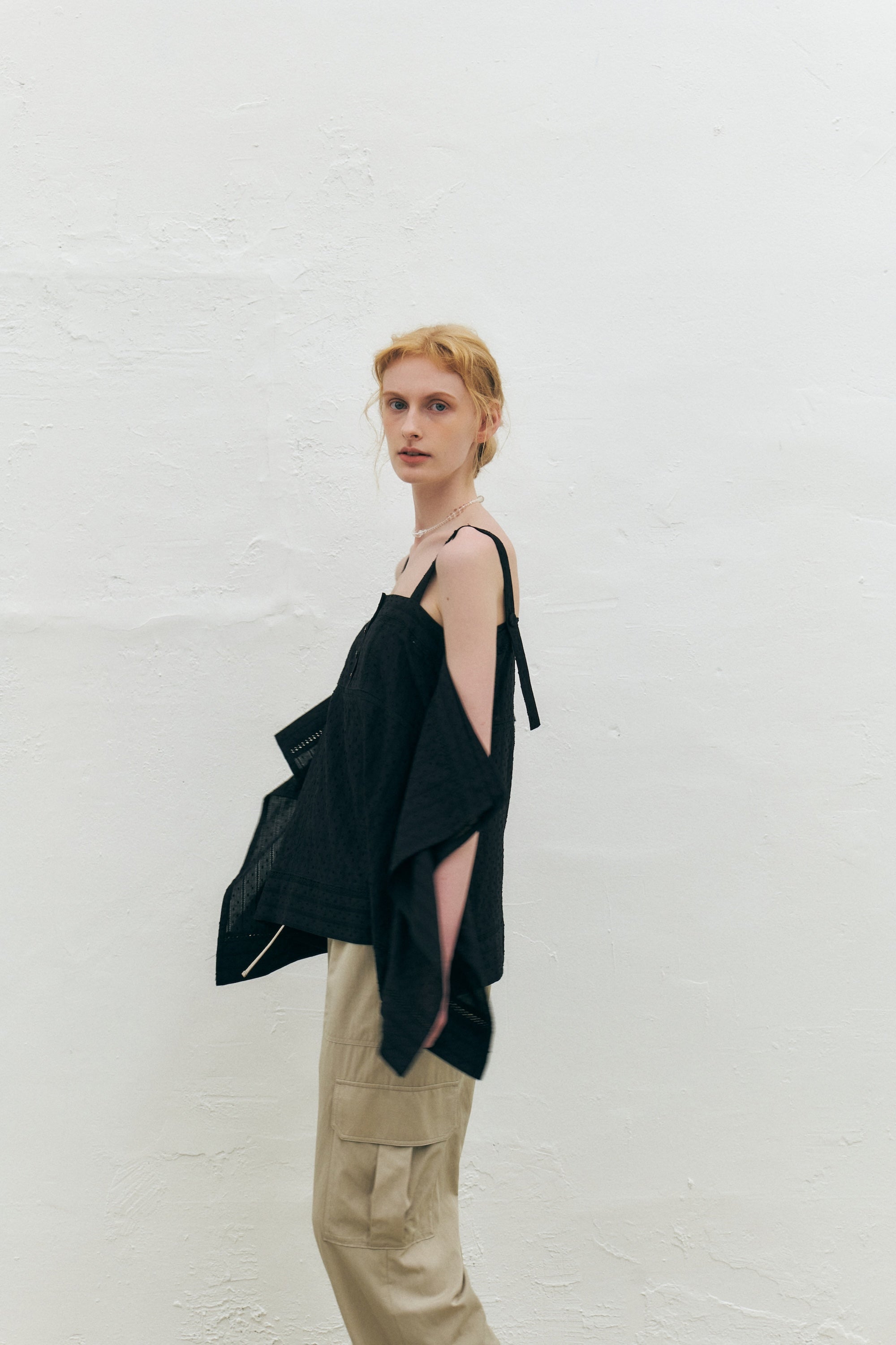 Eyelet Embroidered Cotton Top