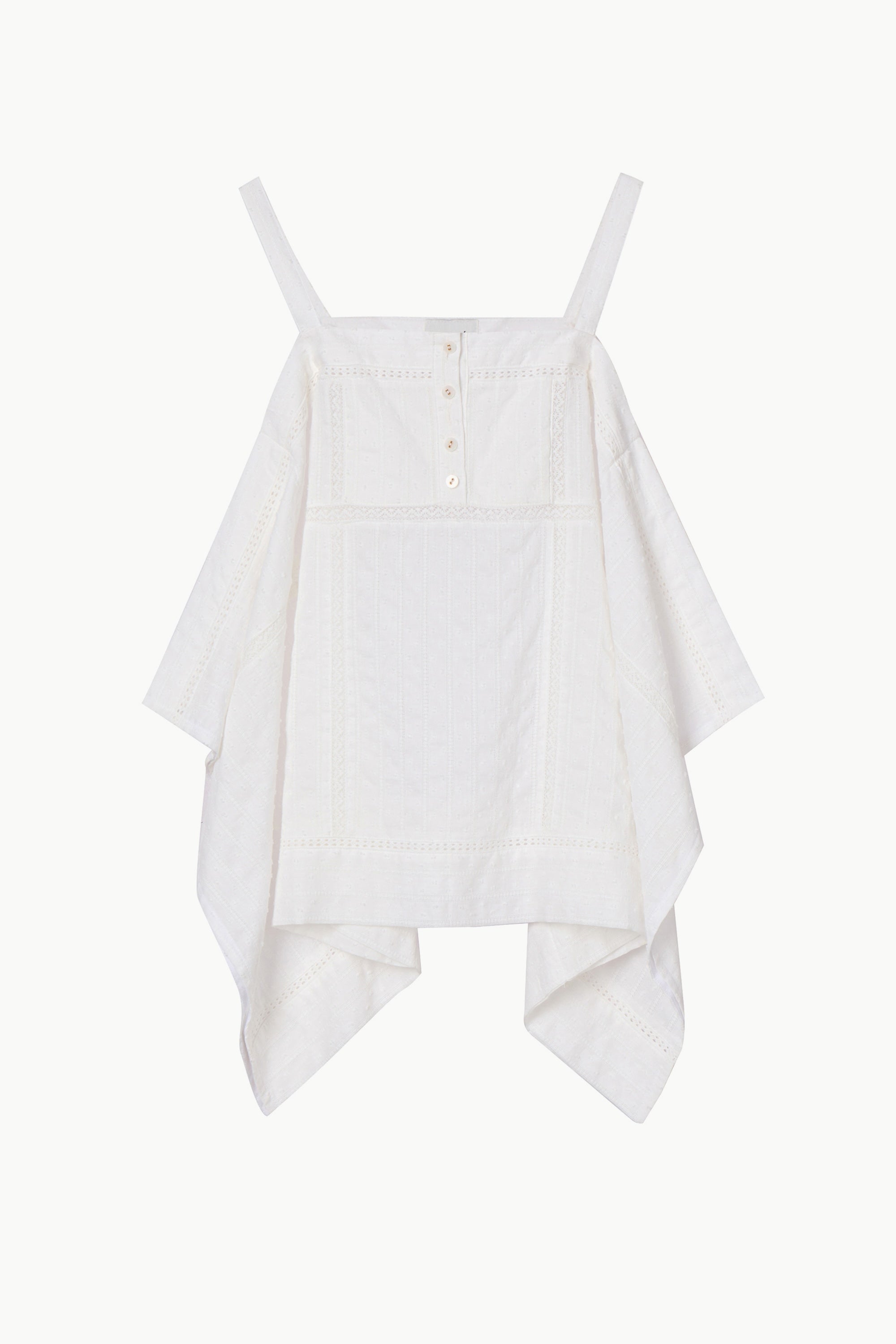 Eyelet Embroidered Cotton Top