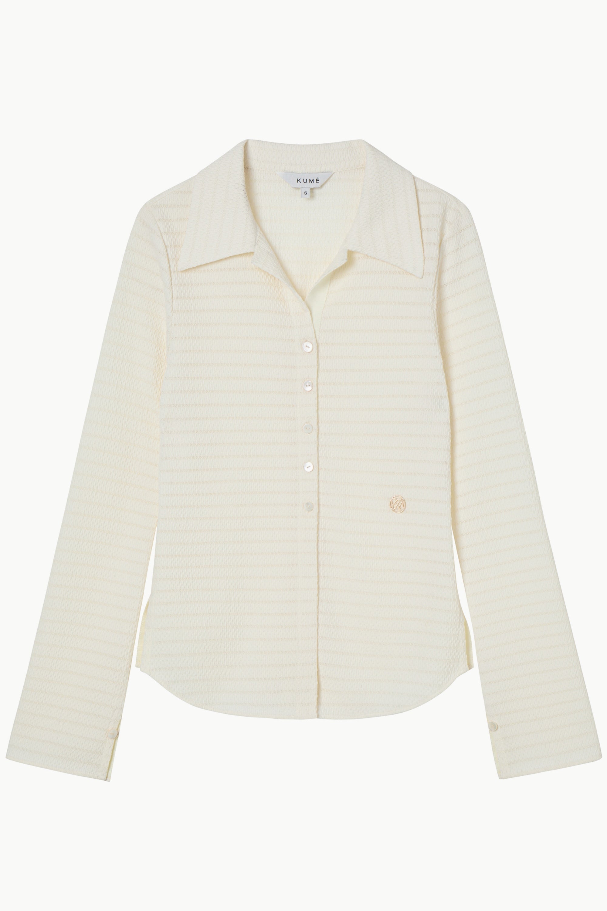 Crinkled Fitted Shirt