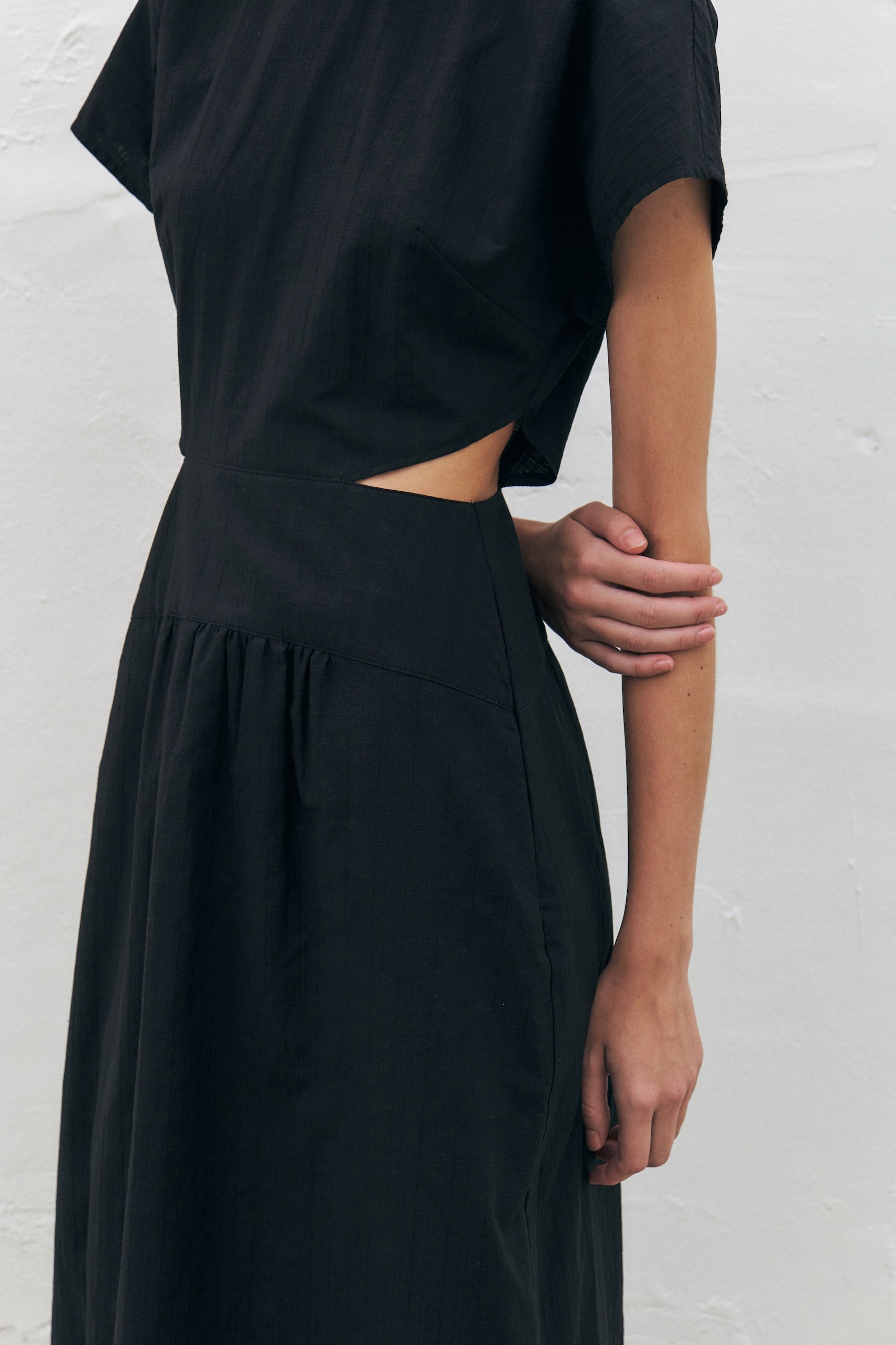 Side Cut-out Long Dress