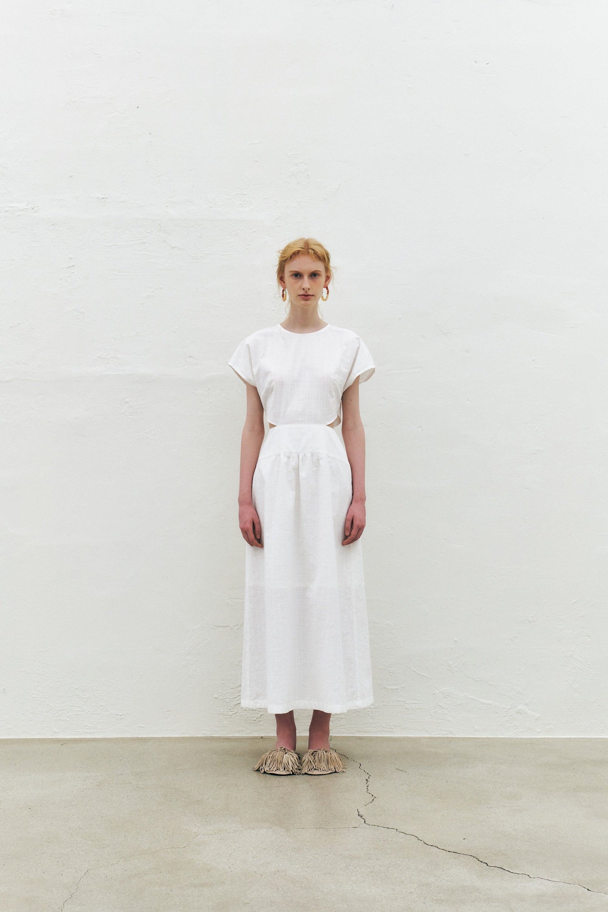 Side Cut-out Long Dress