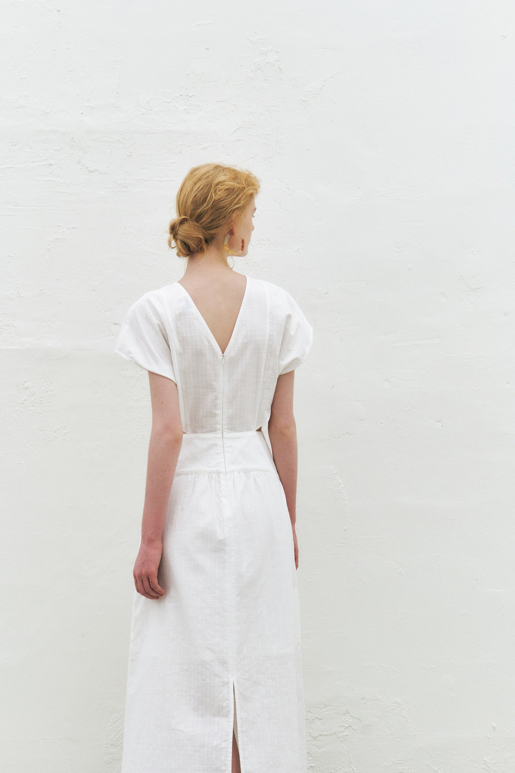 Side Cut-out Long Dress