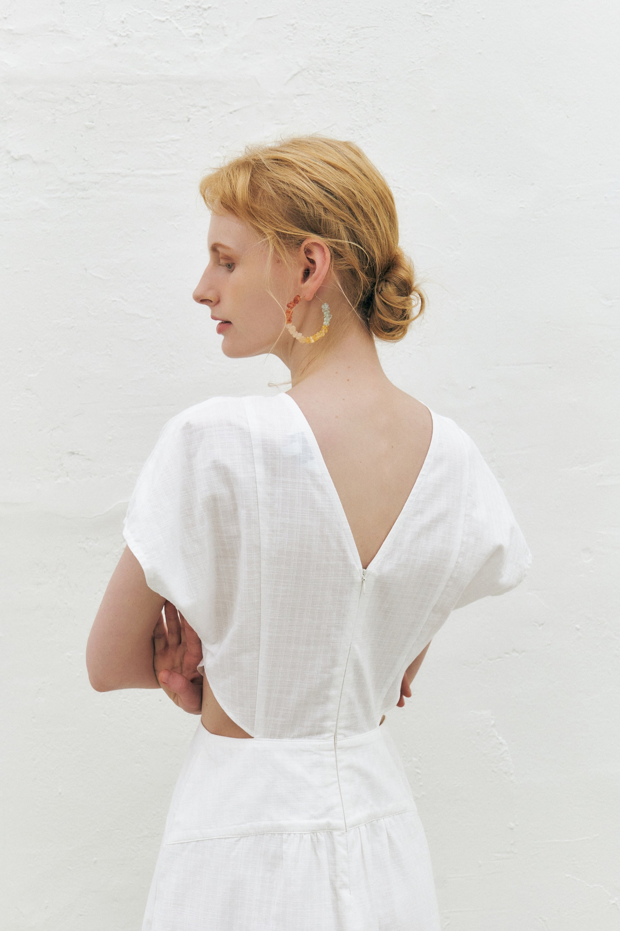 Side Cut-out Long Dress
