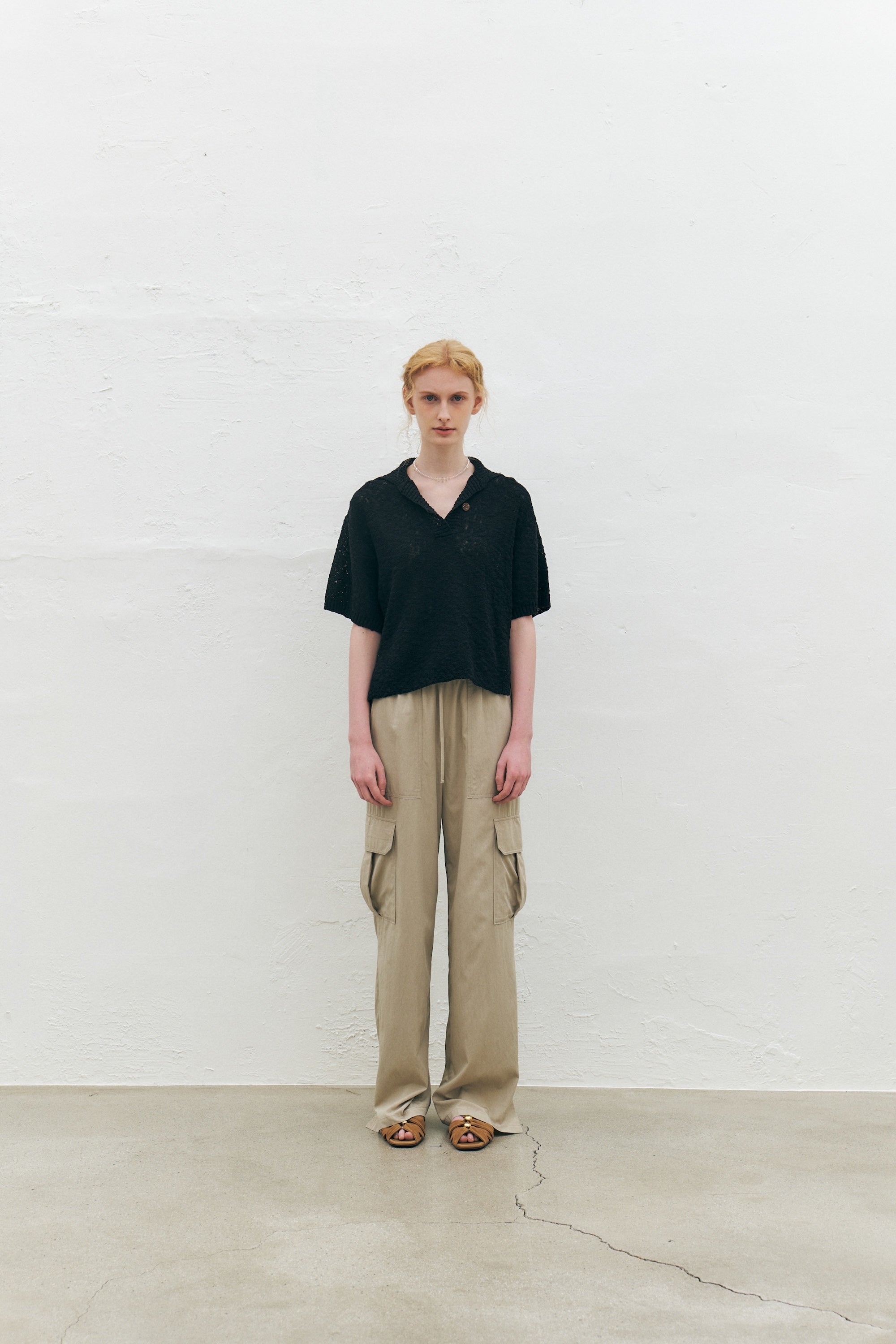 Rayon Banded Cargo Pants