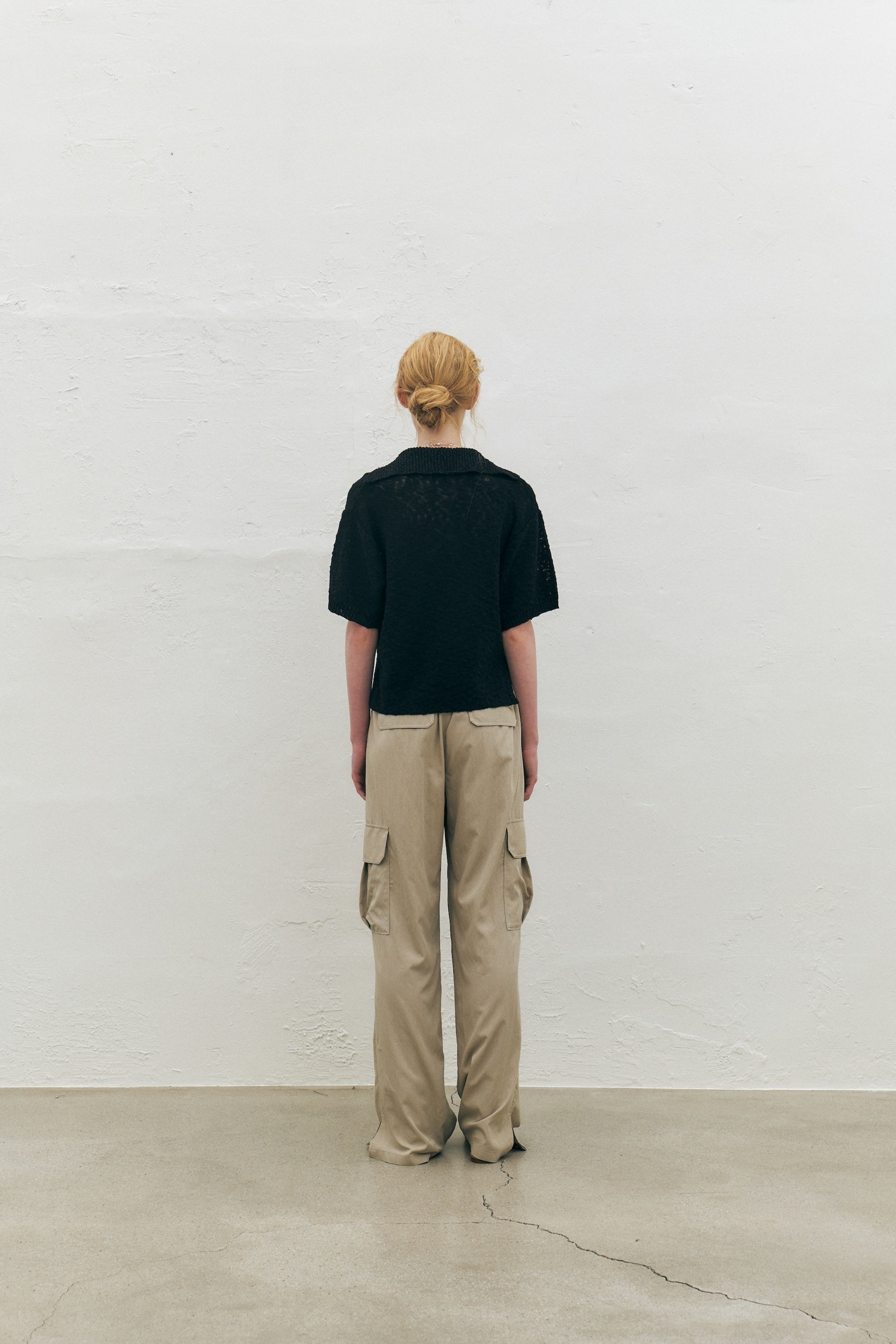 Rayon Banded Cargo Pants