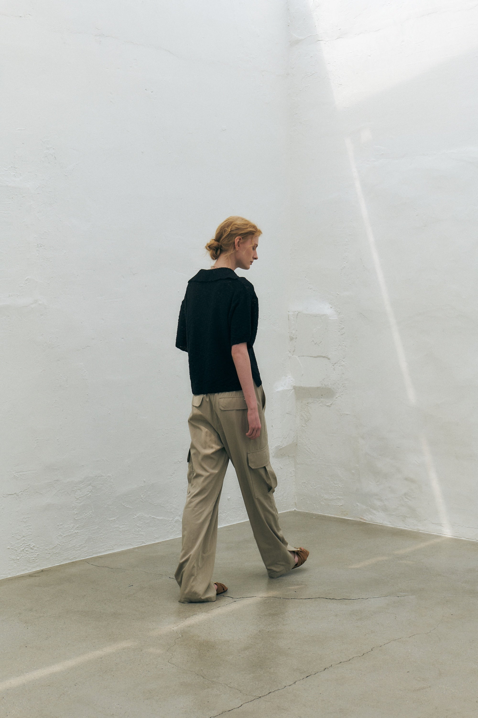 Rayon Banded Cargo Pants