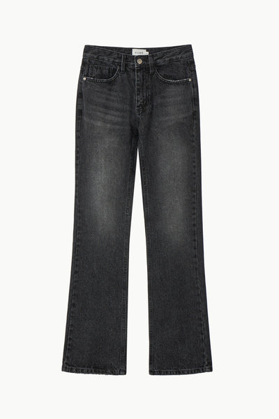 KUME Destroyed Straight Denim Pants