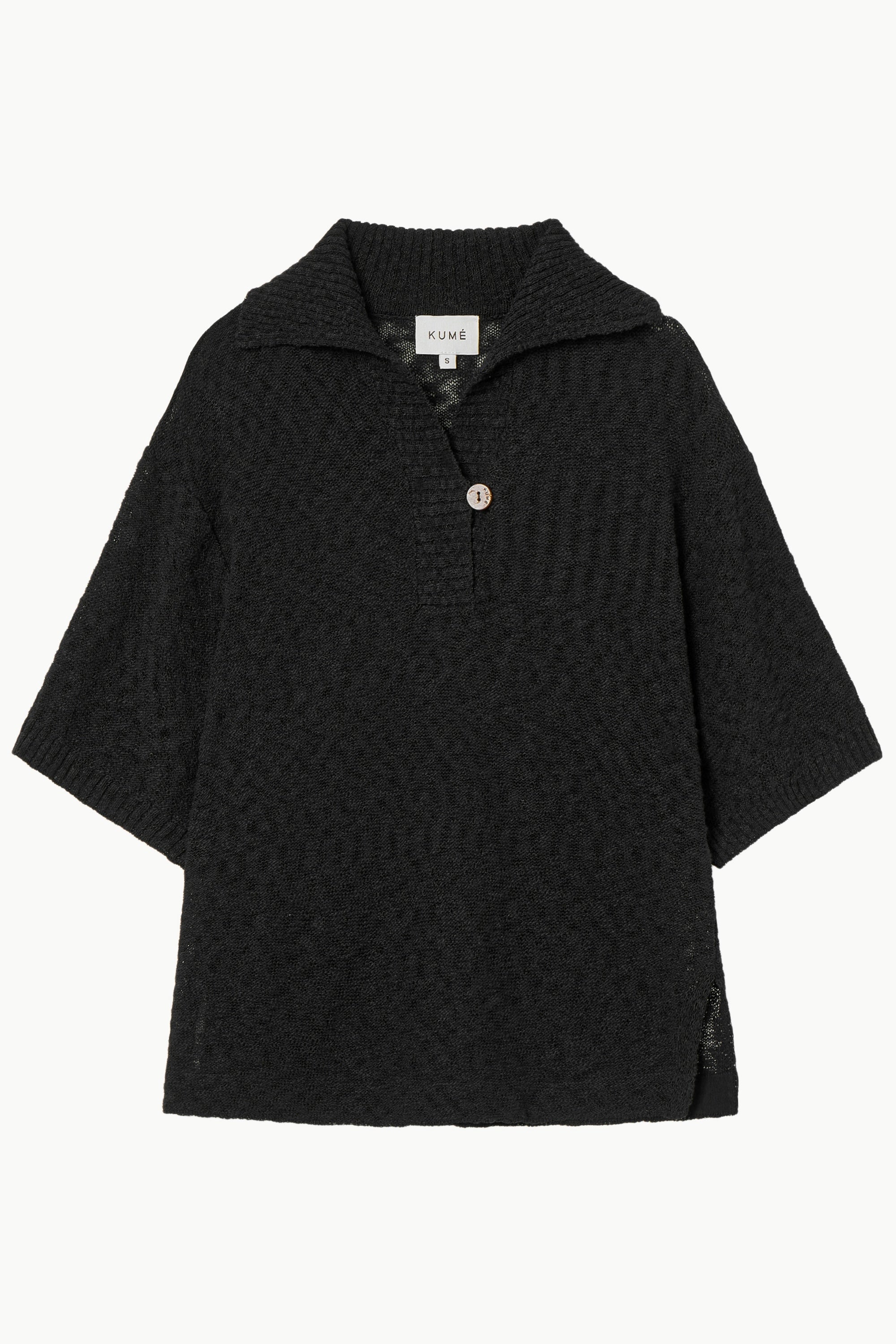 Slub Cotton Blend Sweater