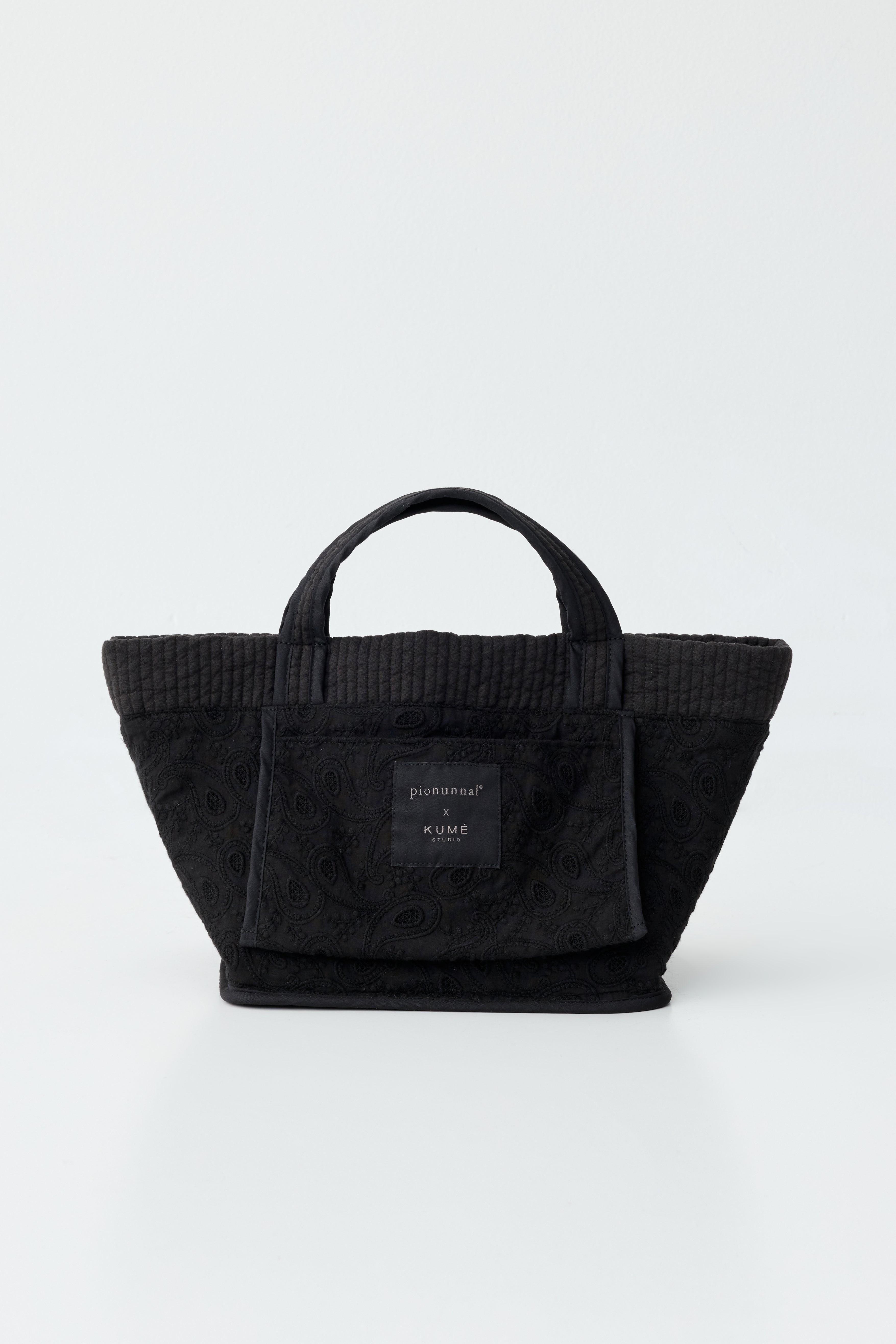 pionunnal x KUMÉ コラボ トートバッグ ガーデンミニ Pionunnal x KUME Garden Mini Lace Reversible Bag