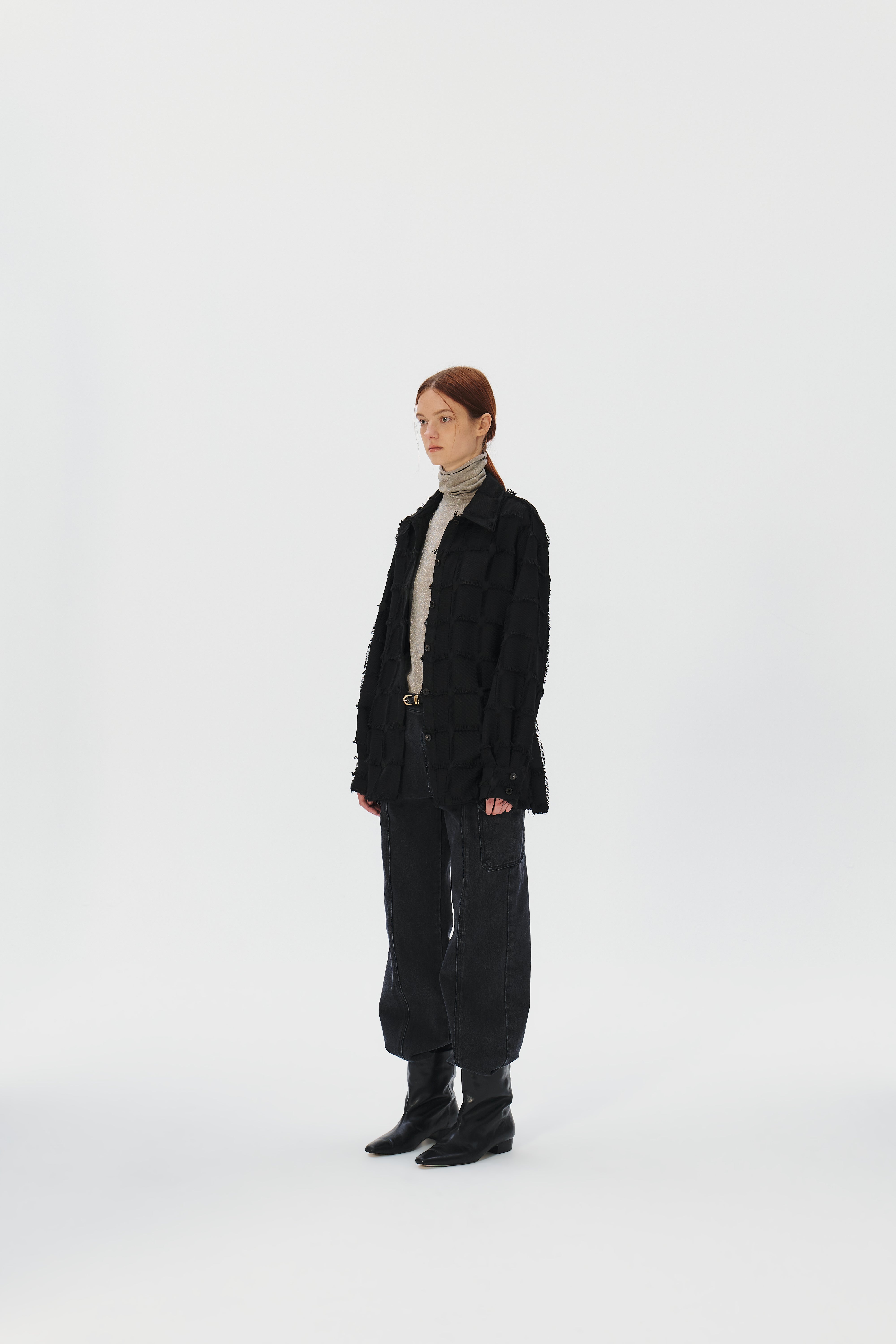 Relaxed Fit String Shirt