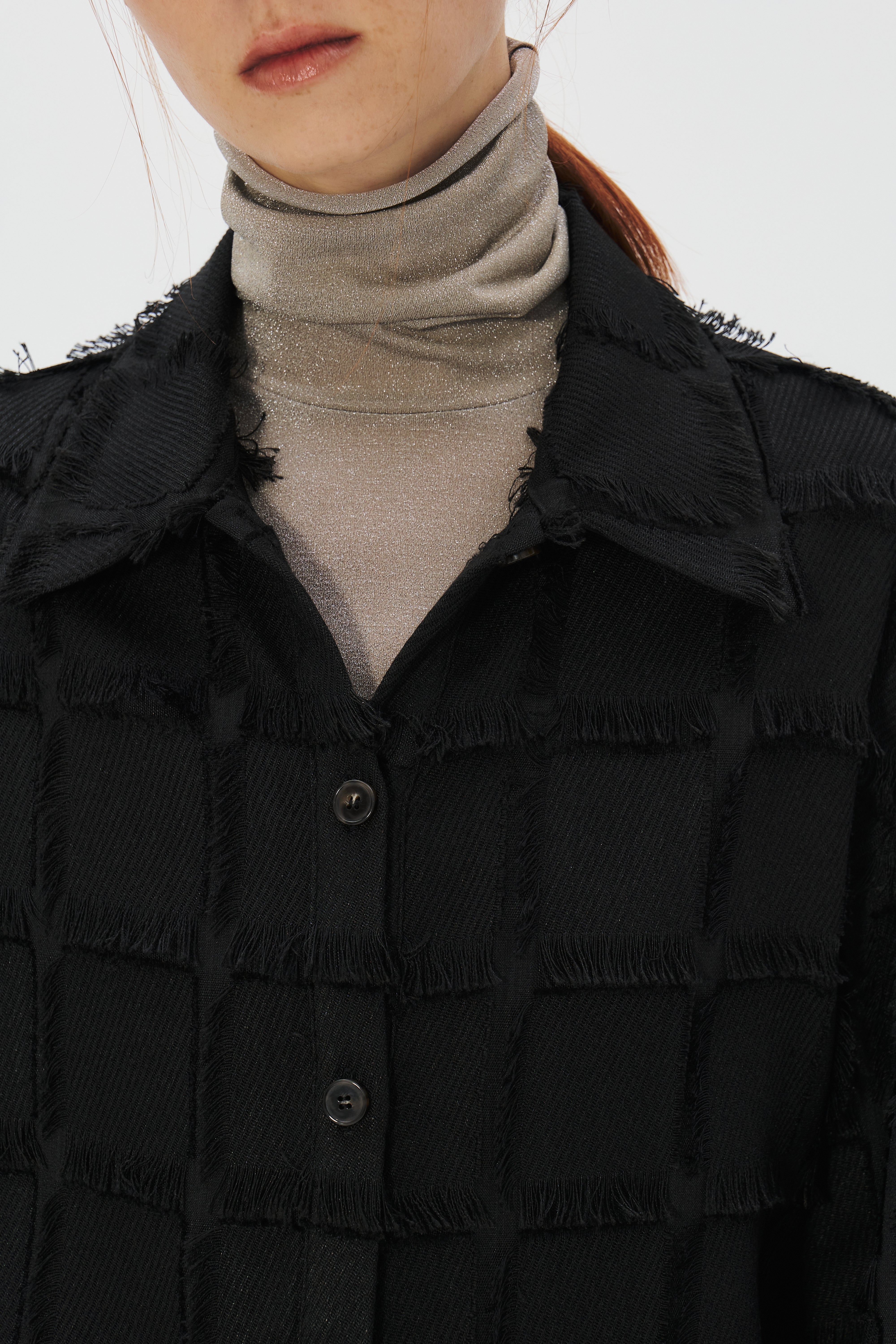 Relaxed Fit String Shirt