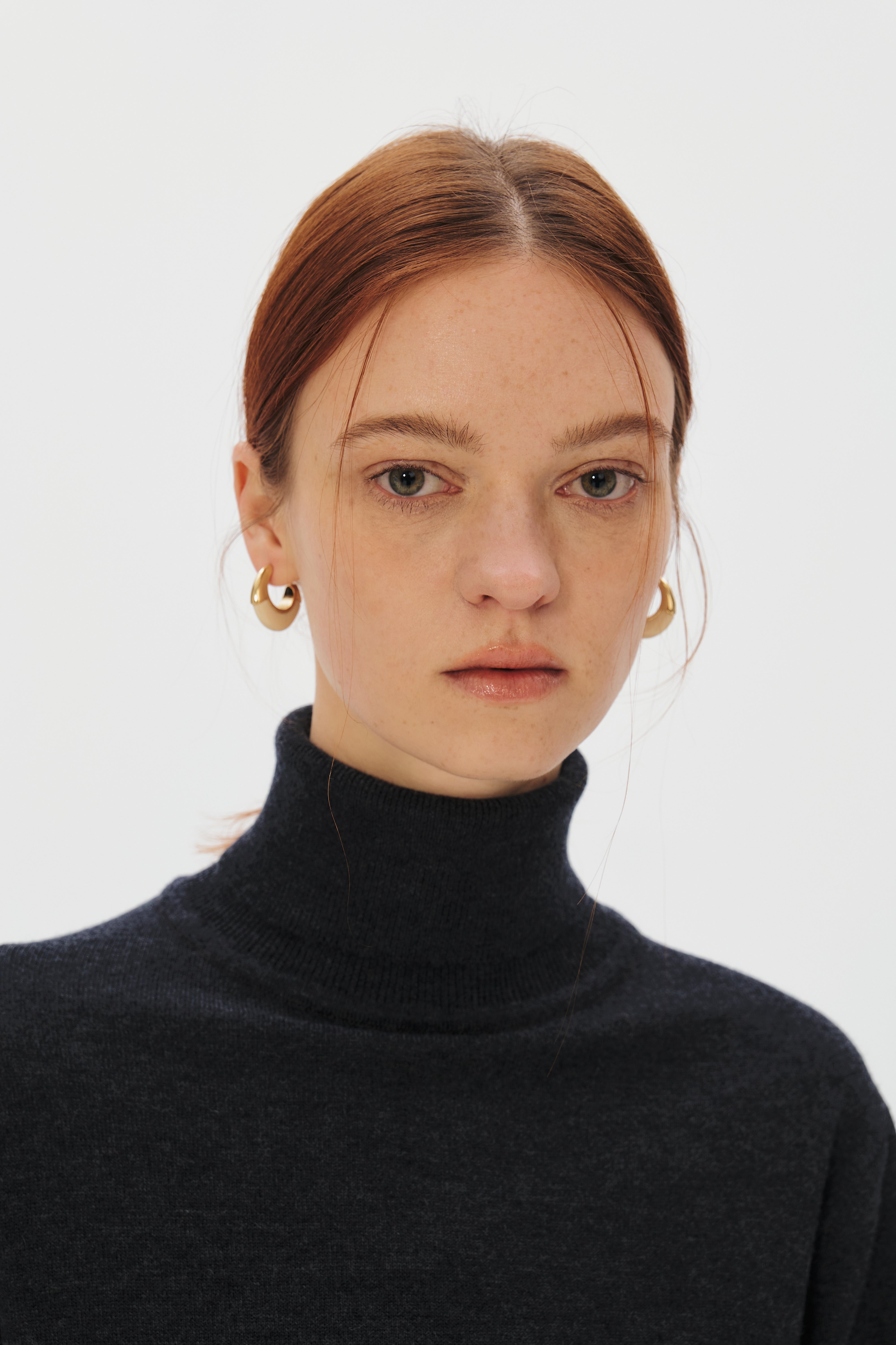 Turtleneck Superfine Merino Wool Sweater