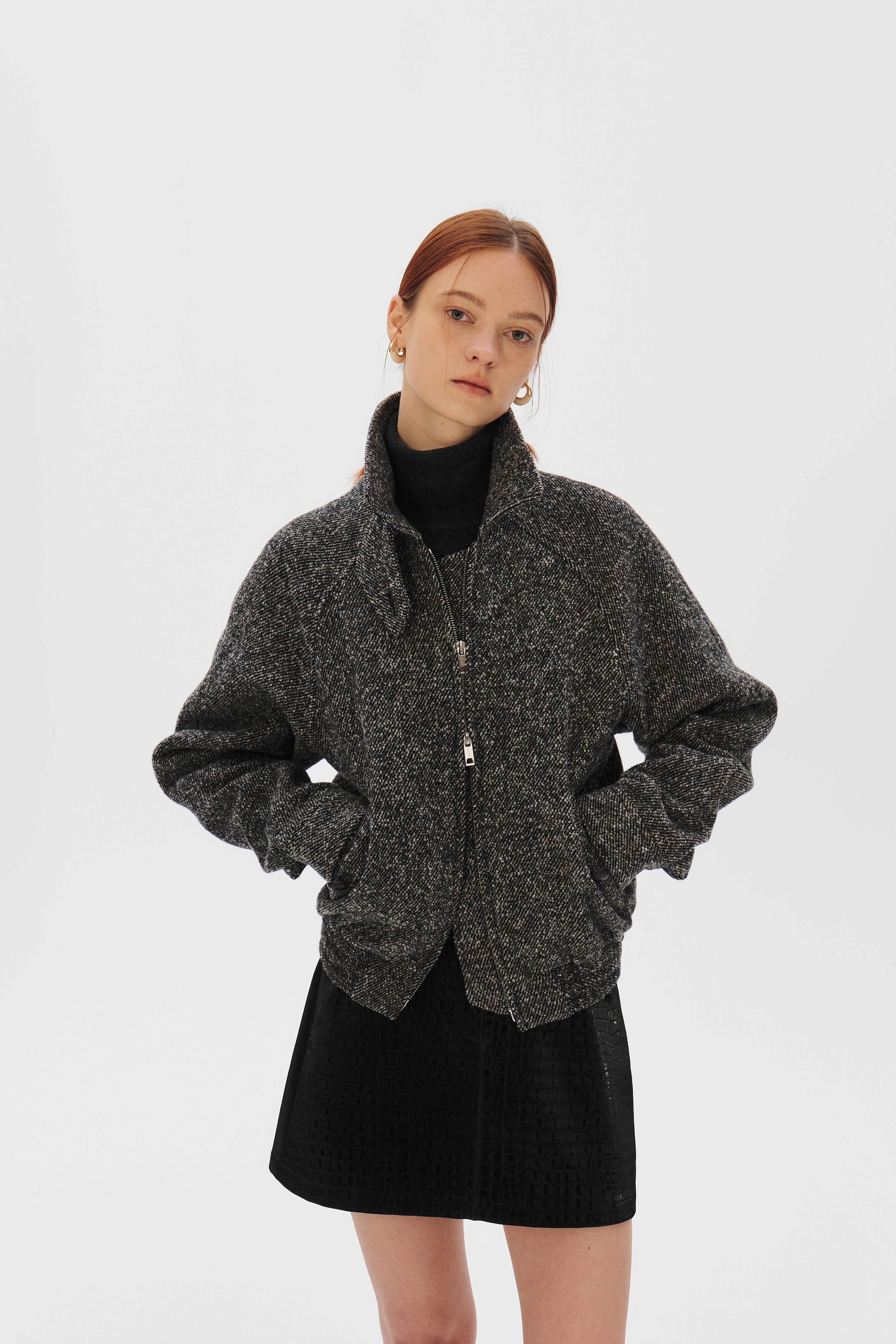 Turtleneck Superfine Merino Wool Sweater