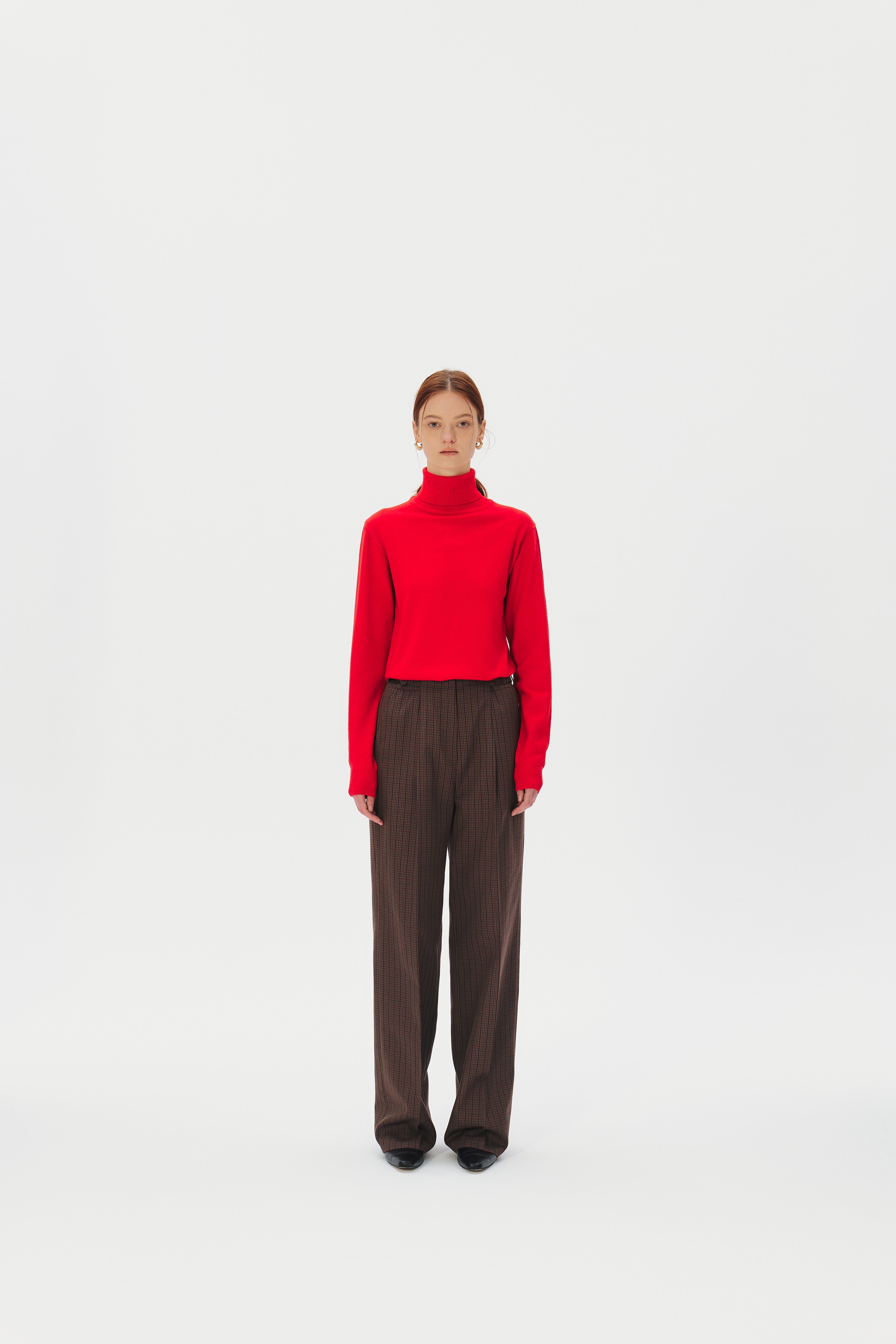 Turtleneck Superfine Merino Wool Sweater