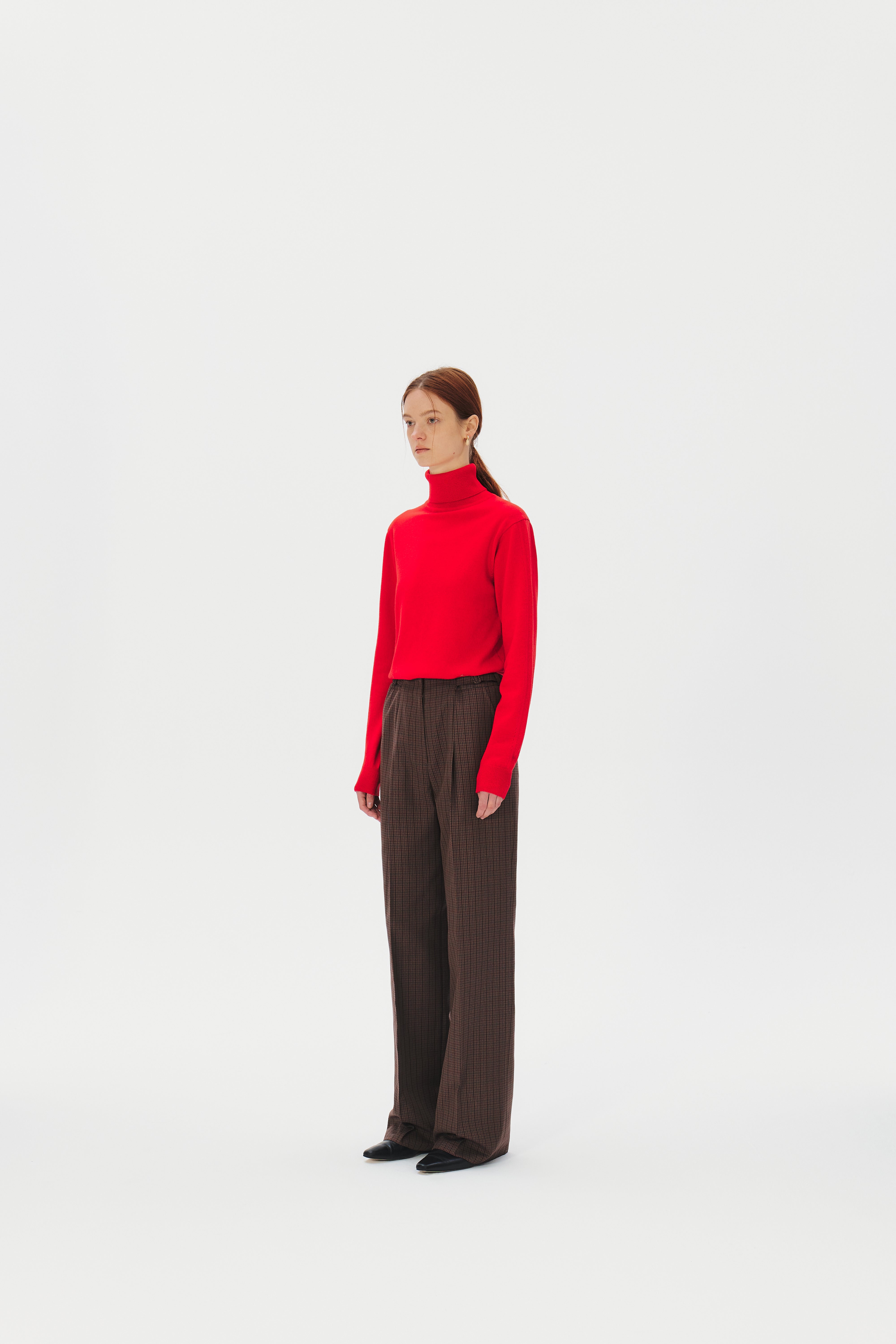 Turtleneck Superfine Merino Wool Sweater