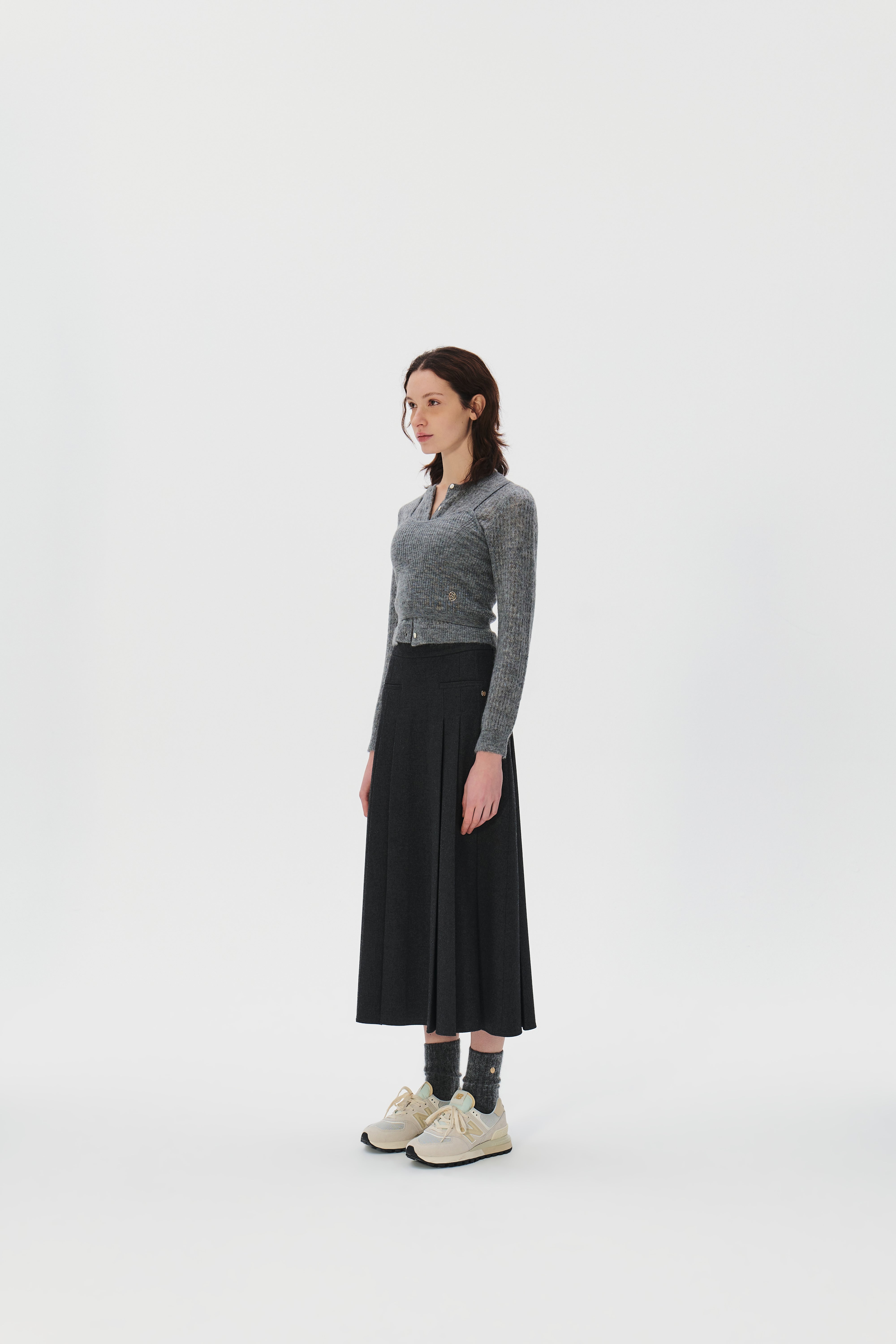 Mohair Cardigan Camisol Set