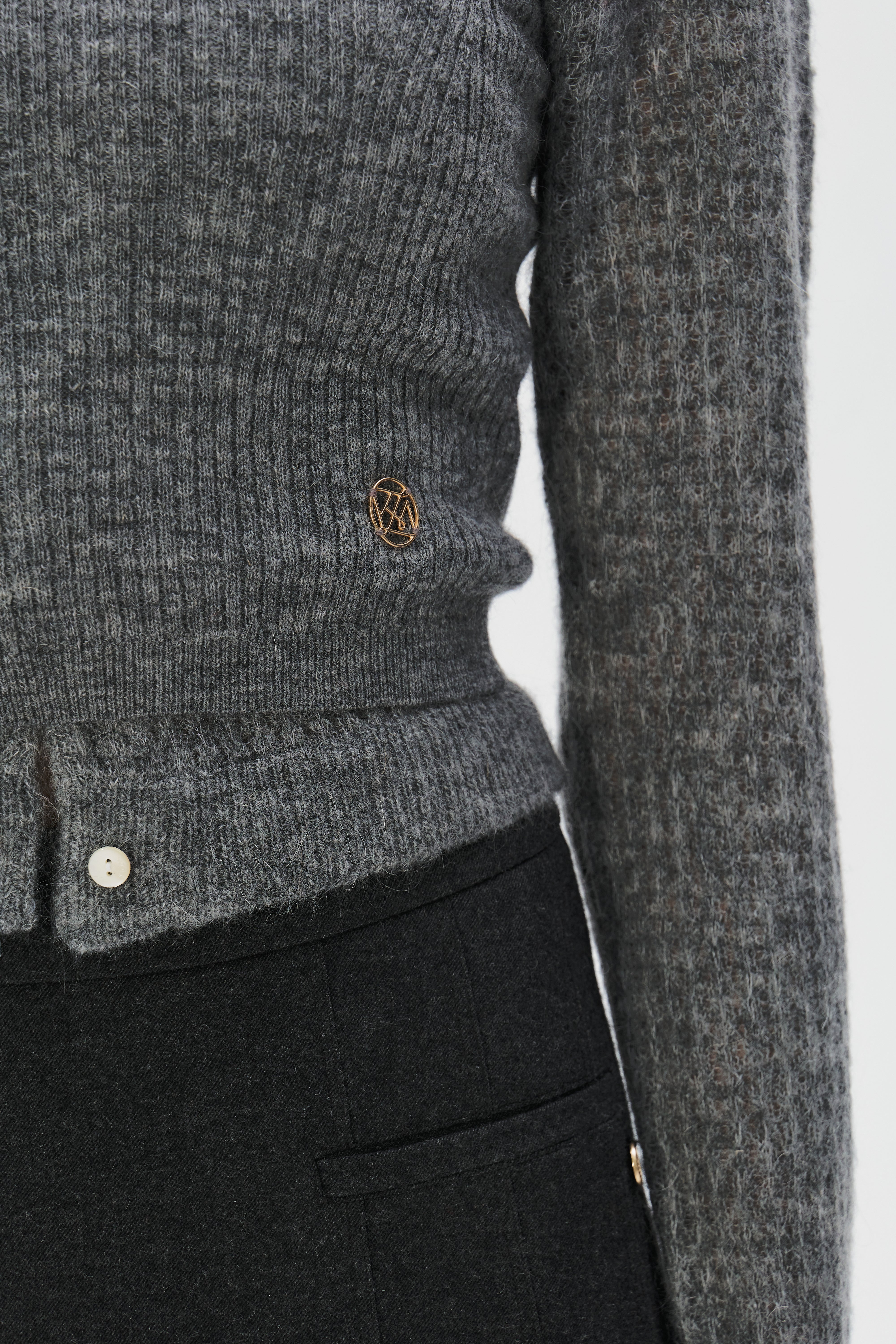 Mohair Cardigan Camisol Set