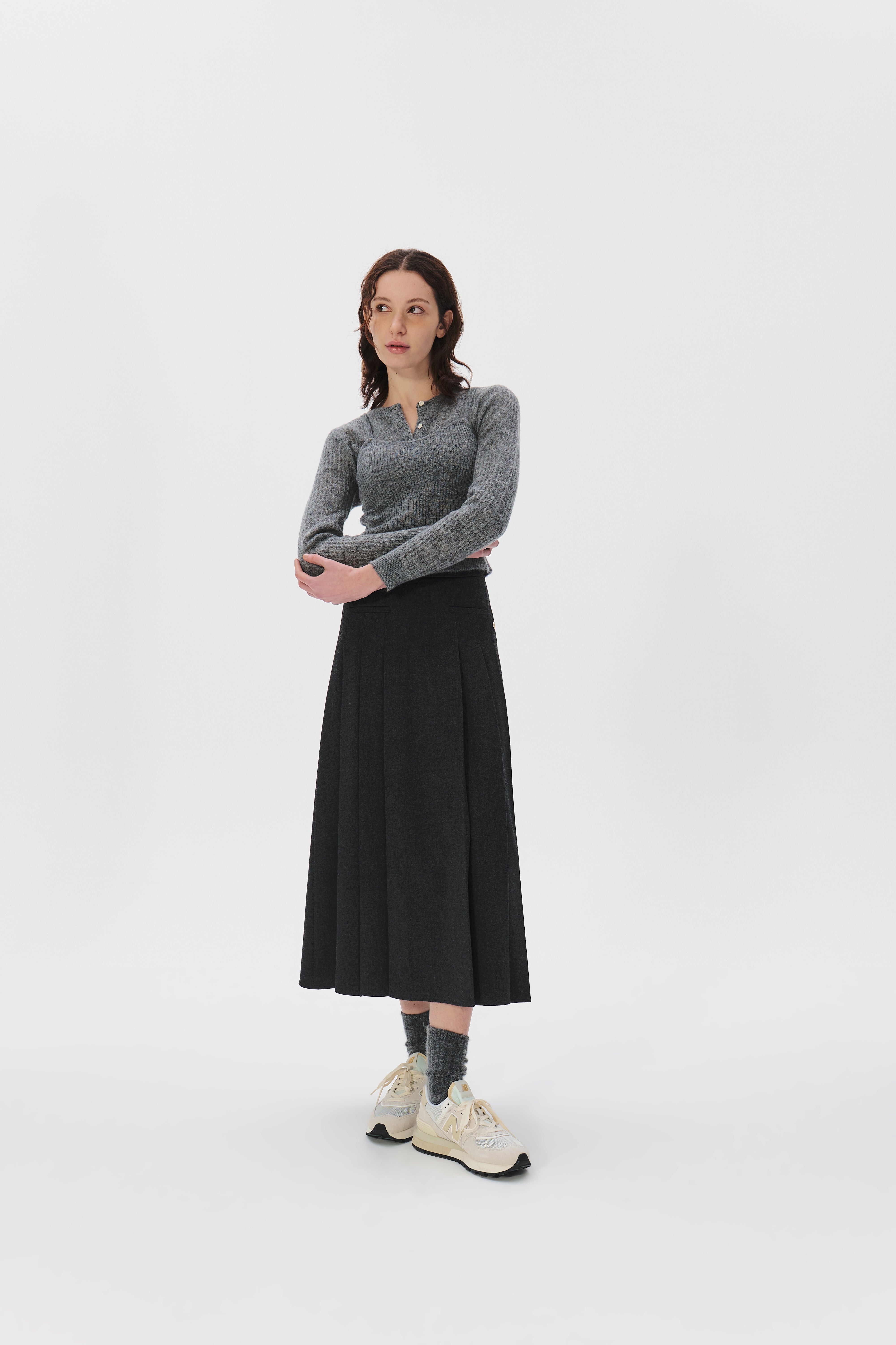 Mohair Cardigan Camisol Set