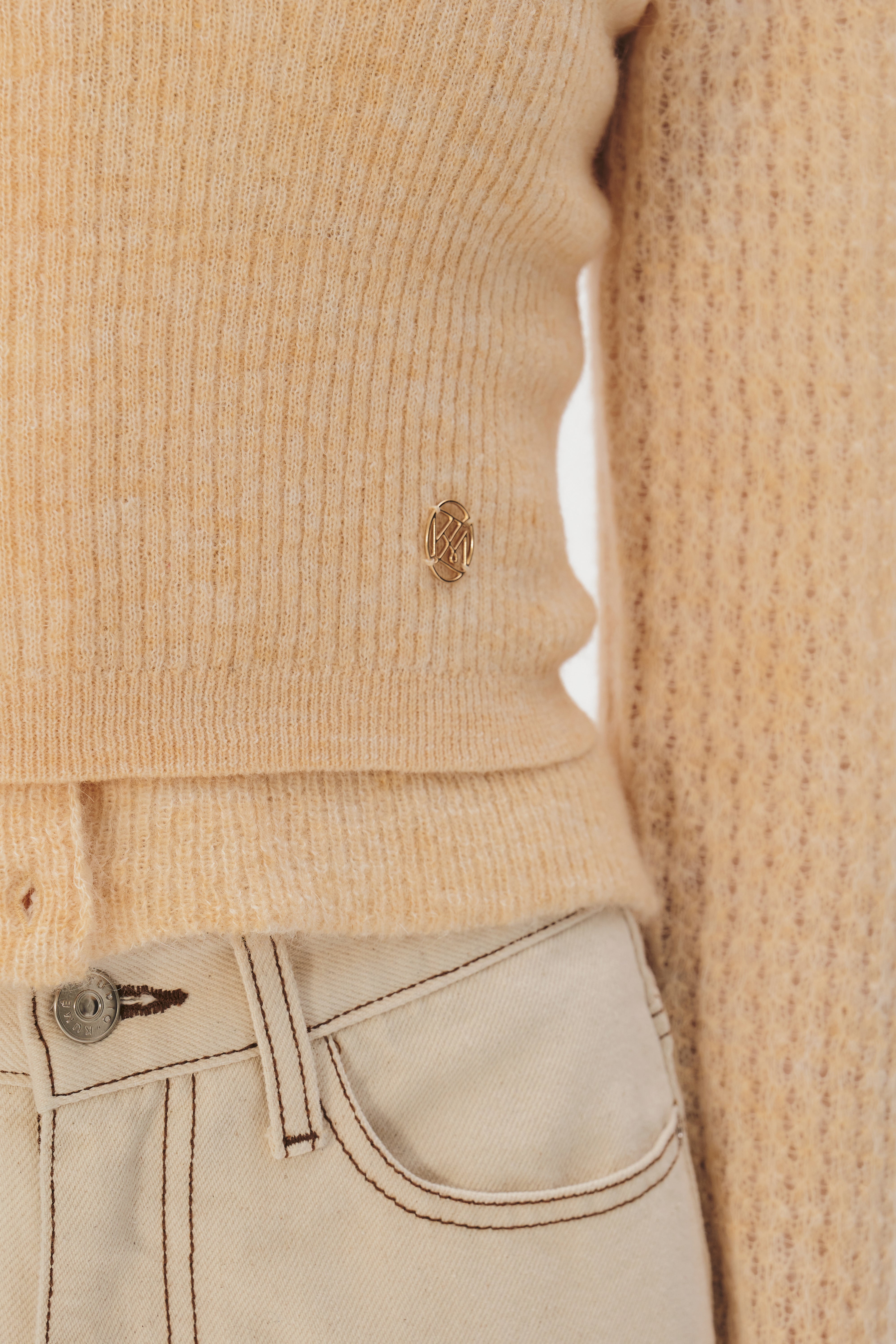 Mohair Cardigan Camisol Set