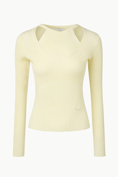 Halter Layering Tencel Sweater