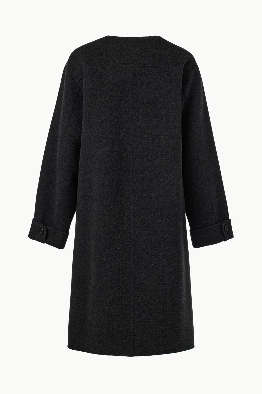 Handmade Cashmere Blend Muffler Coat