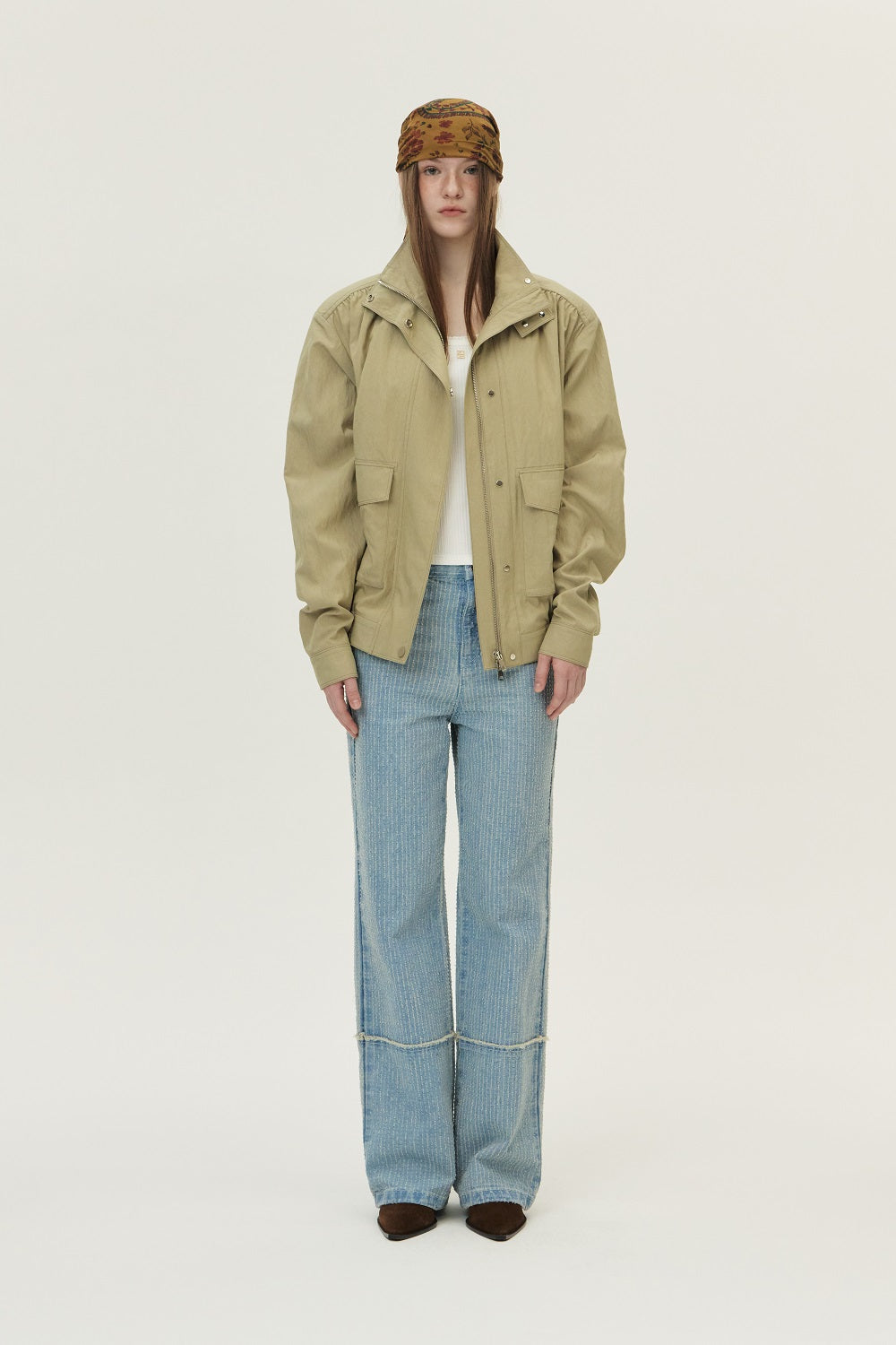 ジャケット・アウター sudo Light weight wide blouson Suede collar blouson jacket– Róhe