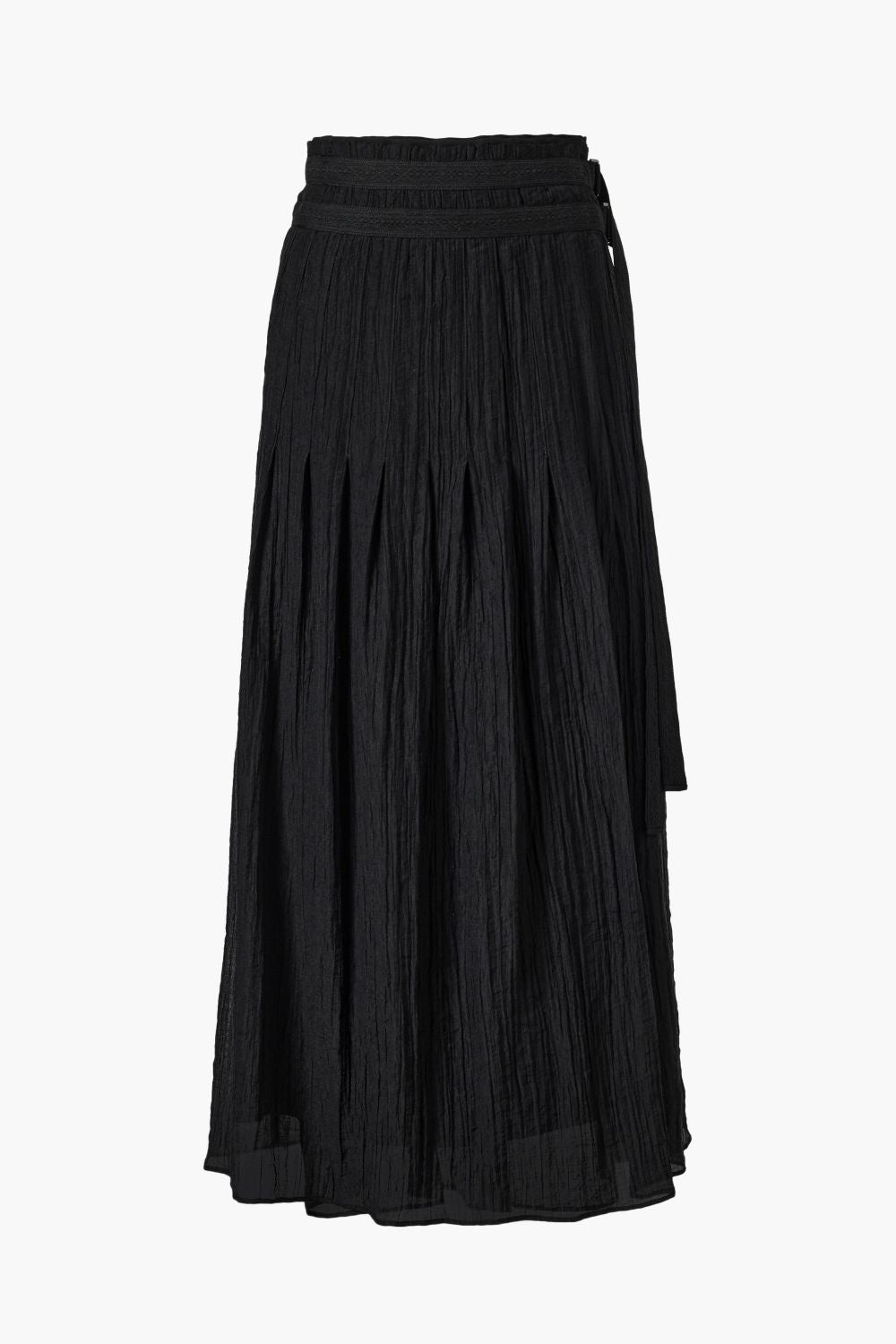 スカート KUME FRILL CHIFFON MIDI SKIRT Skirts