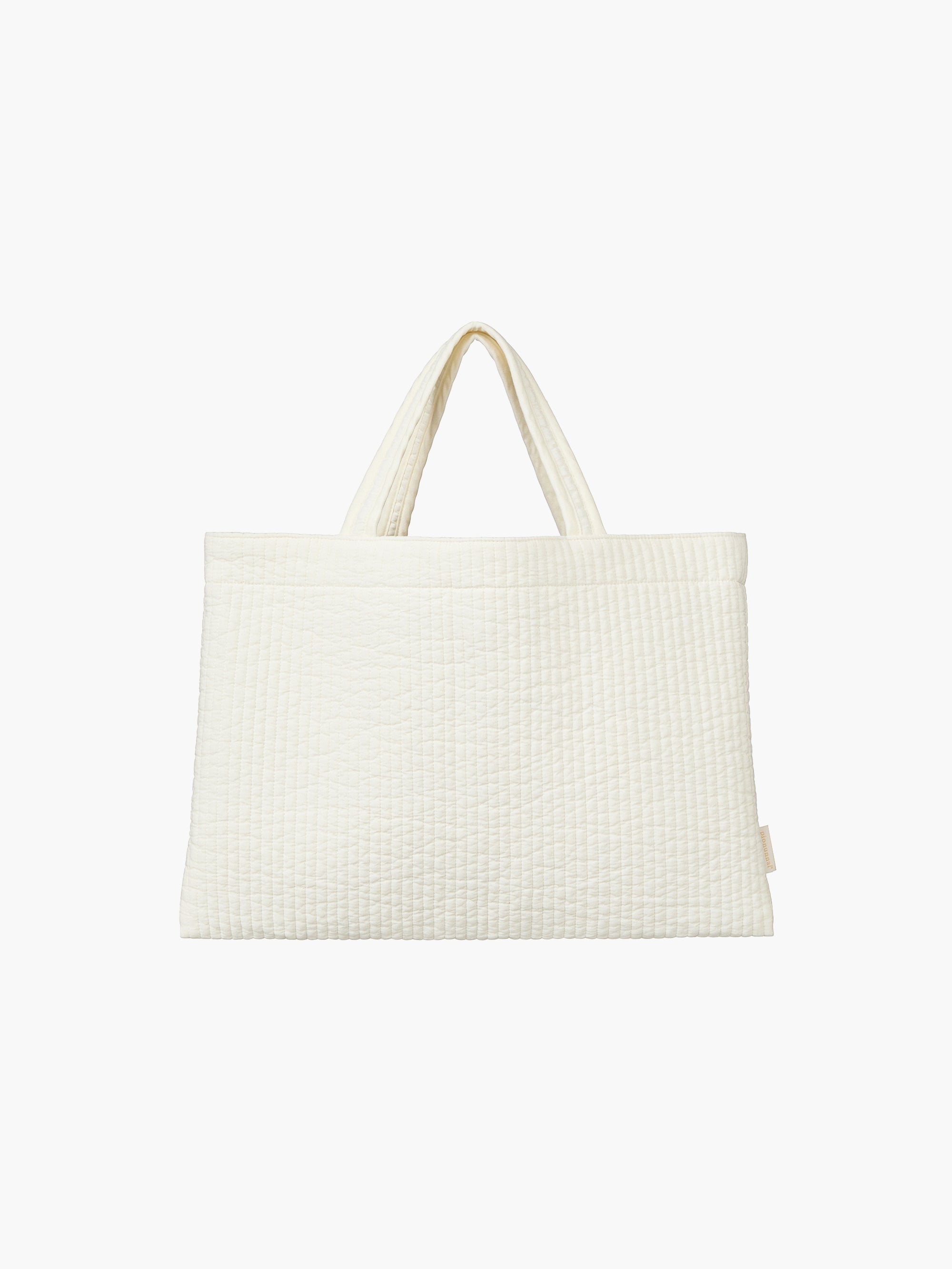 PIonunnal x KUME Milk Reversible Checkered Bag