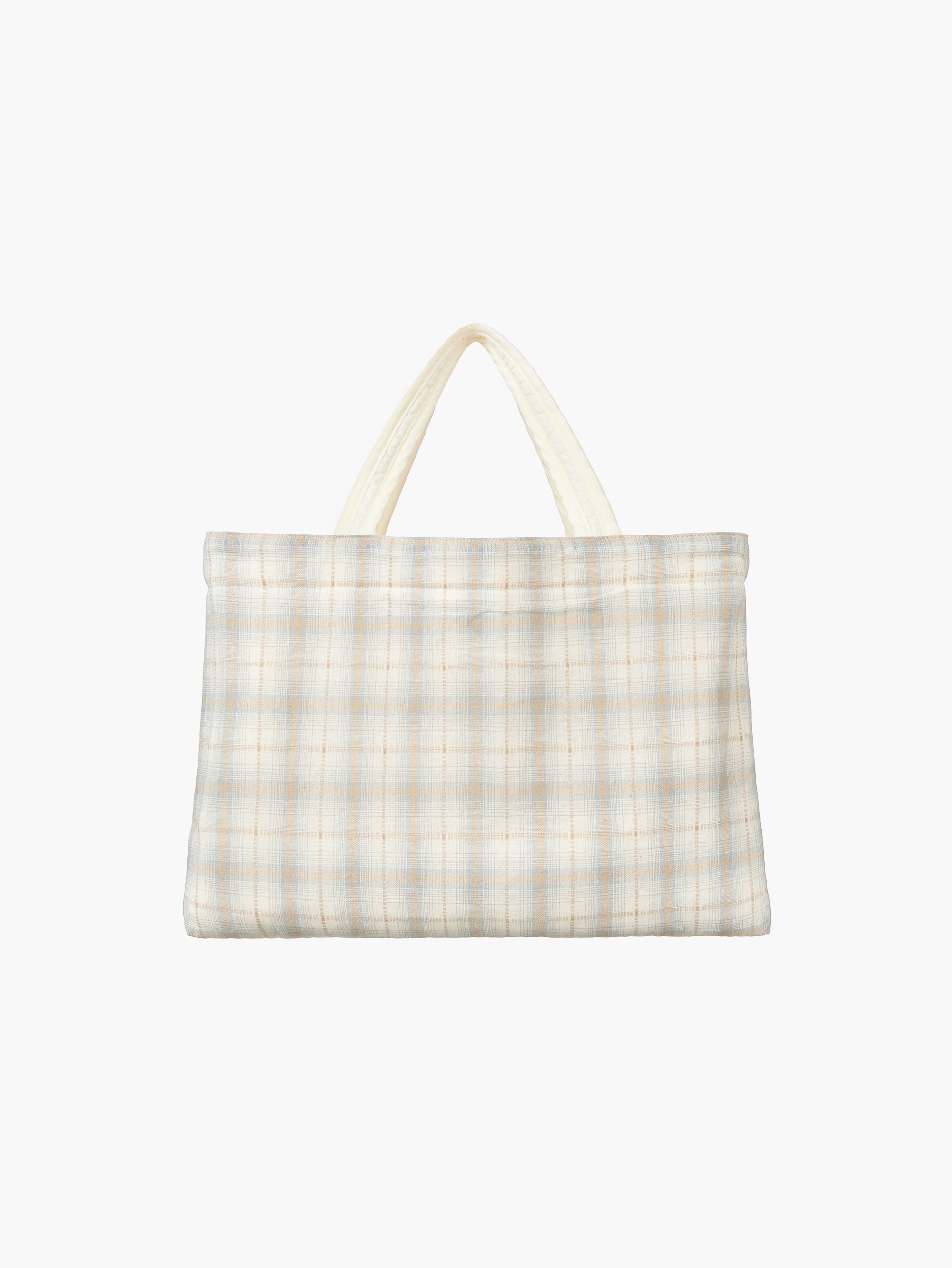 PIonunnal x KUME Milk Reversible Checkered Bag
